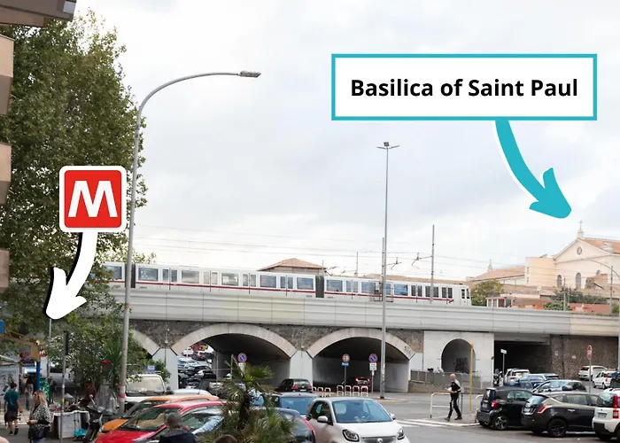 San Paolo Metro Station 4* Rom